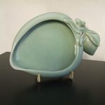CHINESE PORCELAIN QING DYNASTY QIANLONG COMPRESSED PEACH BRUSH WASHER PROVENANCE CHINESE PORCELAIN QING DYNASTY QIANLONG COMPRESSED PEACH BRUSH WASHER PROVENANCE