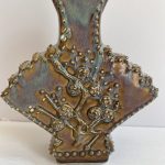 Chinese Vase w/ unique design Qing Dynasty Chinese Vase w/ unique design Qing Dynasty