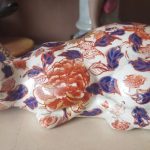Imari cat late 19th/ 20th Antique hand painted pottery Signed Chinese Japanese Imari cat late 19th/ 20th Antique hand painted pottery Signed Chinese Japanese