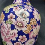 Vintage Chinese Cloisonne Vase af Vintage Chinese Cloisonne Vase af