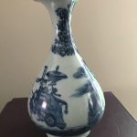 Chinese Interesting hand painted porcelain vase Chinese Interesting hand painted porcelain vase