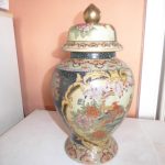a vintage chinese spice jar. a vintage chinese spice jar.