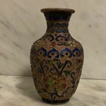 Antique Chinese Cloisonne Vase Antique Chinese Cloisonne Vase