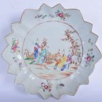 Large Chinese ancient Qianlong plate Large Chinese ancient Qianlong plate