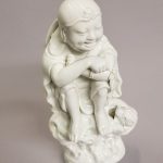 Chinese Blanc De Chine figure of LiuHai 刘海戏蟾 Chinese Blanc De Chine figure of LiuHai 刘海戏蟾
