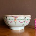 China porcelain punch bowl Chinese punch bowl Qianlong XVIIIth 18TH Century China porcelain punch bowl Chinese punch bowl Qianlong XVIIIth 18TH Century