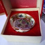 Very Small Fragile Antique Chinese Porcelain Bowl in presentation box Very Small Fragile Antique Chinese Porcelain Bowl in presentation box