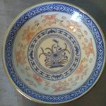 Chinese Rice Pattern Soya Dish Chinese Rice Pattern Soya Dish