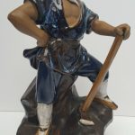 Chinese Vintage Mudman Stamped To Base Chinese Vintage Mudman Stamped To Base