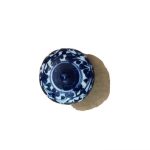 Vintage Mini Blue + White Lidded Trinket Dish Vintage Mini Blue + White Lidded Trinket Dish