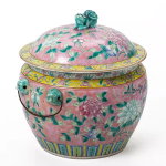 Singapore Auction Sets Record For Peranakan Straits Settlement Porcelain famille-rose