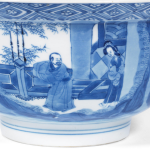 The Romance of the Western Chamber on Kangxi Porcelains kangxi