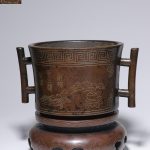 Shisou Ware: The Art of Chinese Bronze Inlaid with Silver shishou